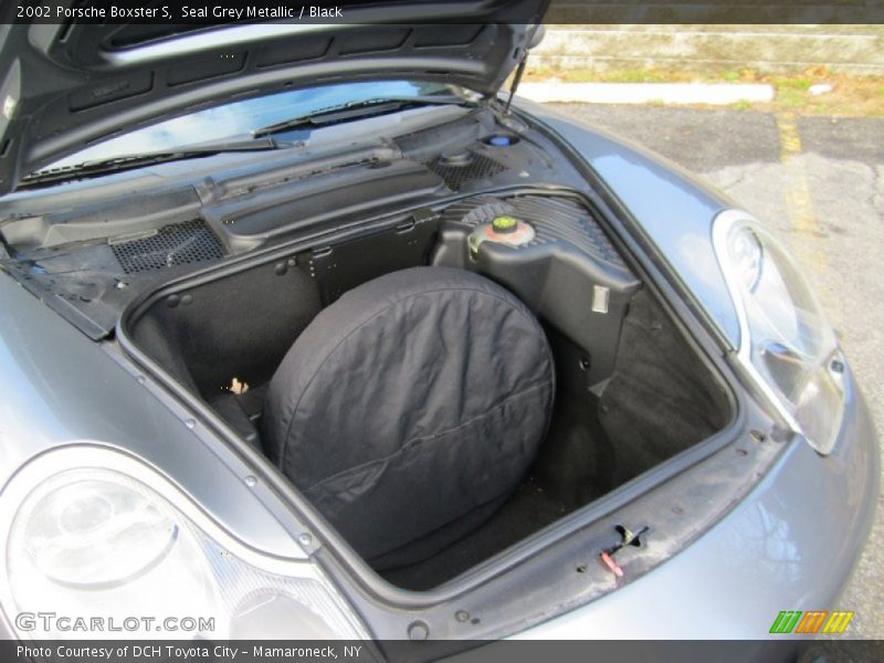 Seal Grey Metallic / Black 2002 Porsche Boxster S