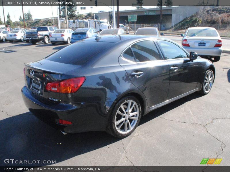 Smoky Granite Mica / Black 2008 Lexus IS 350