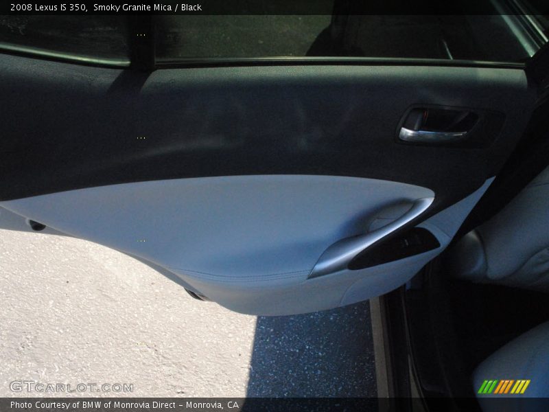 Smoky Granite Mica / Black 2008 Lexus IS 350