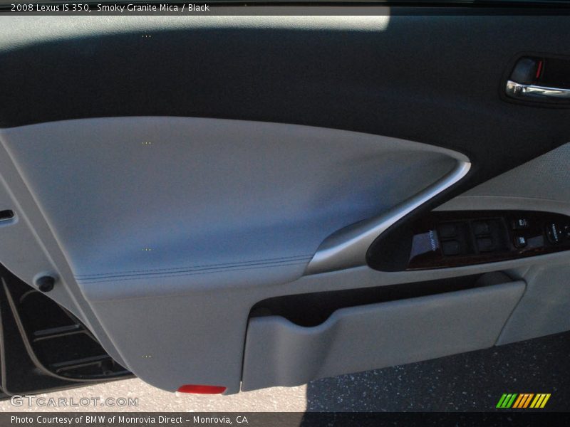 Smoky Granite Mica / Black 2008 Lexus IS 350
