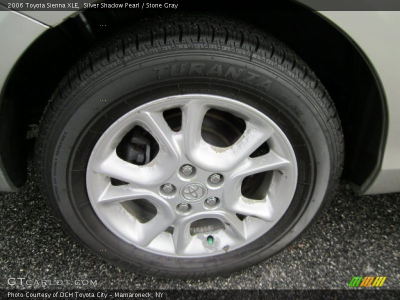 Silver Shadow Pearl / Stone Gray 2006 Toyota Sienna XLE