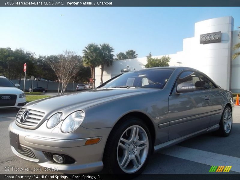 Pewter Metallic / Charcoal 2005 Mercedes-Benz CL 55 AMG