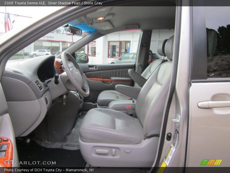 Silver Shadow Pearl / Stone Gray 2006 Toyota Sienna XLE