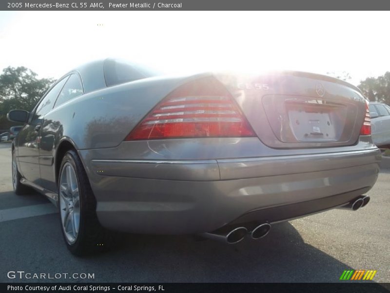 Pewter Metallic / Charcoal 2005 Mercedes-Benz CL 55 AMG