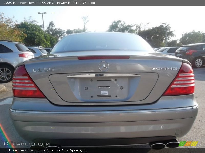 Pewter Metallic / Charcoal 2005 Mercedes-Benz CL 55 AMG
