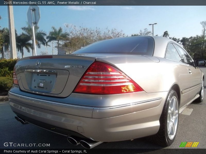 Pewter Metallic / Charcoal 2005 Mercedes-Benz CL 55 AMG