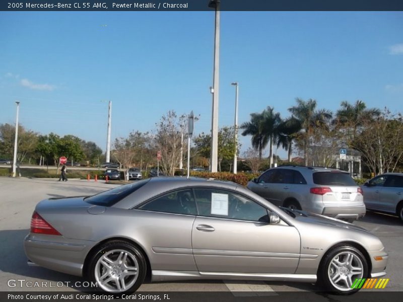 Pewter Metallic / Charcoal 2005 Mercedes-Benz CL 55 AMG