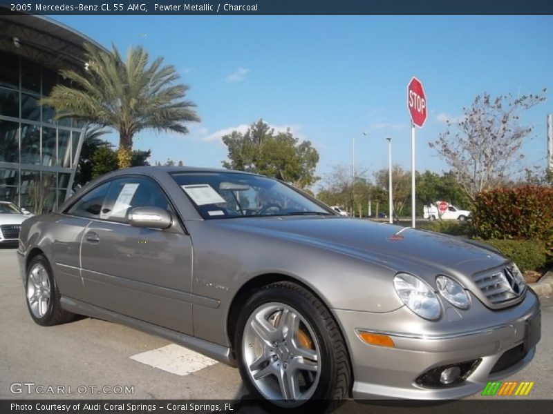 Front 3/4 View of 2005 CL 55 AMG