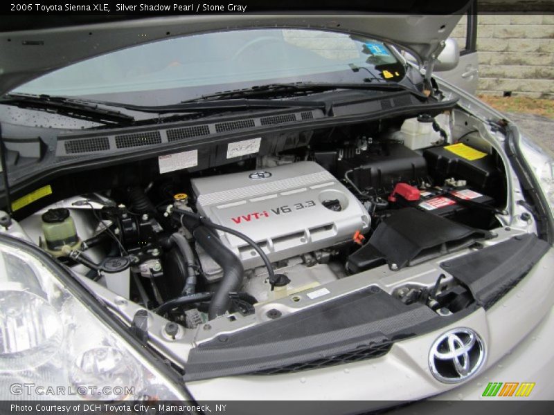 Silver Shadow Pearl / Stone Gray 2006 Toyota Sienna XLE