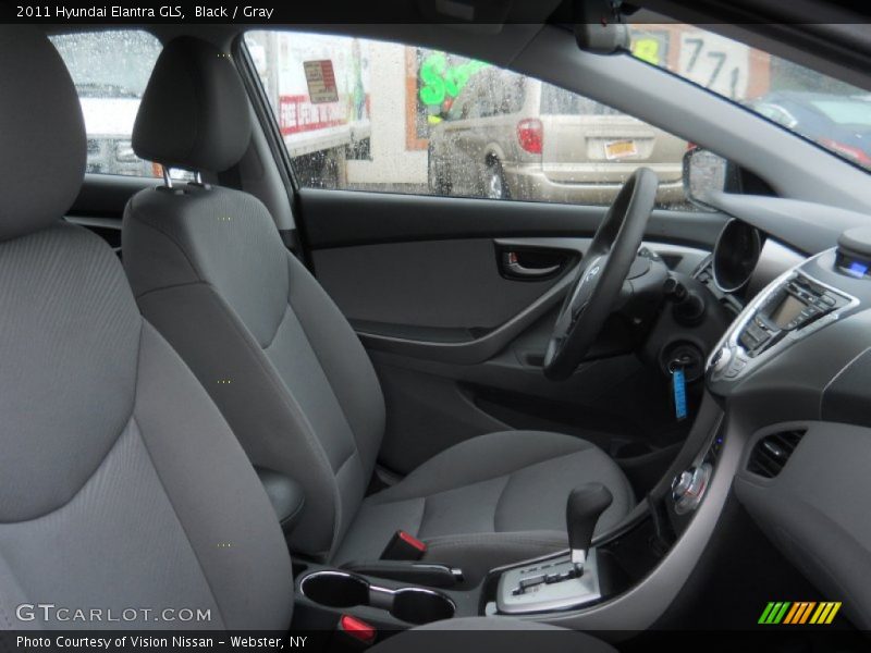 Black / Gray 2011 Hyundai Elantra GLS