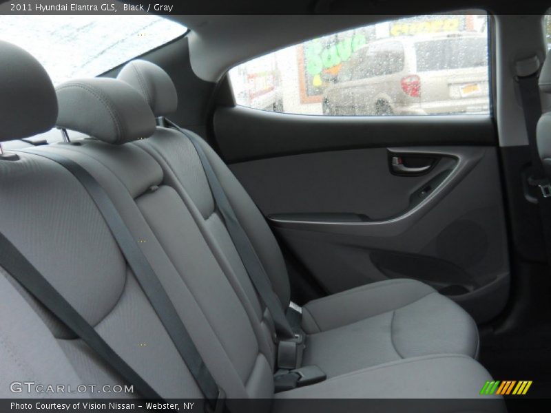 Black / Gray 2011 Hyundai Elantra GLS