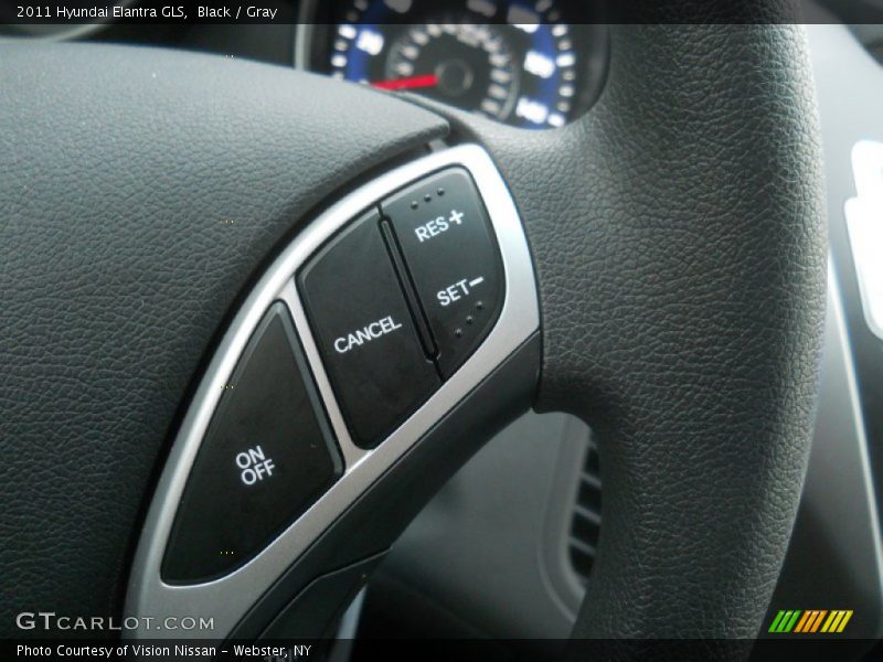 Black / Gray 2011 Hyundai Elantra GLS