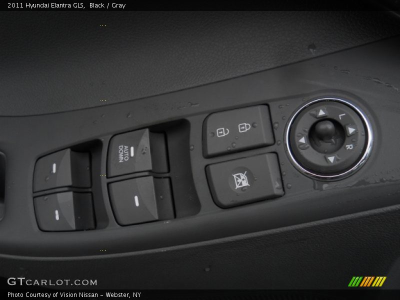 Black / Gray 2011 Hyundai Elantra GLS