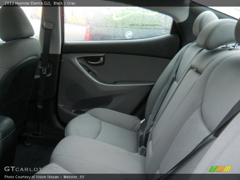Black / Gray 2011 Hyundai Elantra GLS