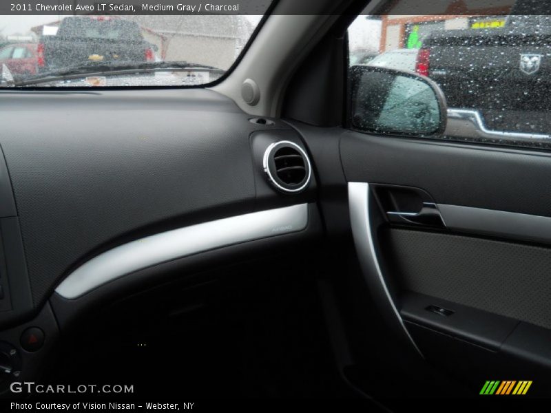 Medium Gray / Charcoal 2011 Chevrolet Aveo LT Sedan