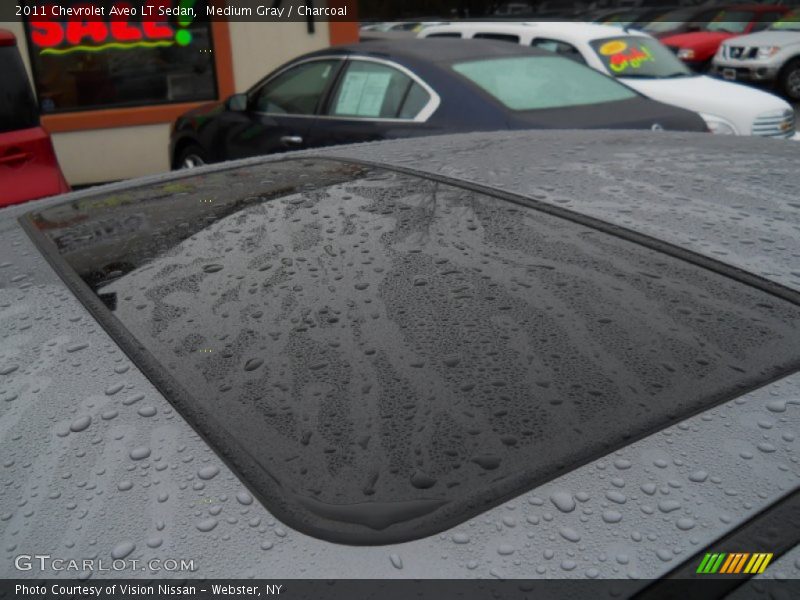 Medium Gray / Charcoal 2011 Chevrolet Aveo LT Sedan