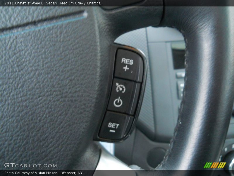 Medium Gray / Charcoal 2011 Chevrolet Aveo LT Sedan