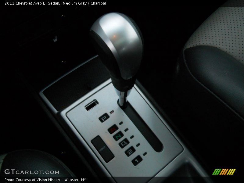 Medium Gray / Charcoal 2011 Chevrolet Aveo LT Sedan