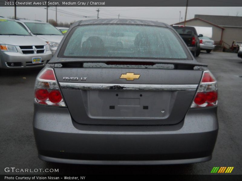 Medium Gray / Charcoal 2011 Chevrolet Aveo LT Sedan