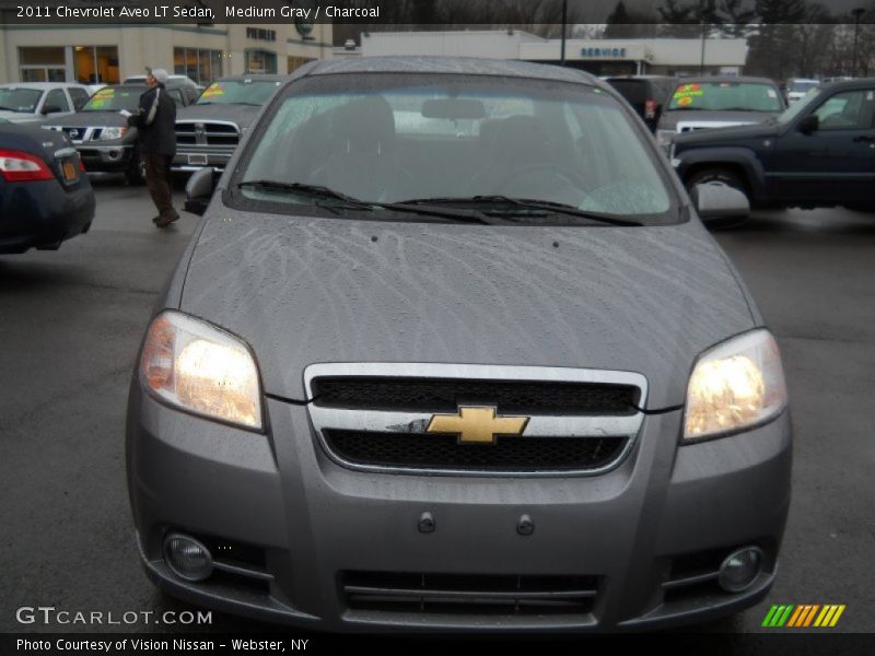 Medium Gray / Charcoal 2011 Chevrolet Aveo LT Sedan