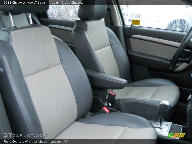 Medium Gray / Charcoal 2011 Chevrolet Aveo LT Sedan