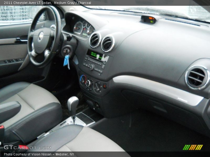Medium Gray / Charcoal 2011 Chevrolet Aveo LT Sedan