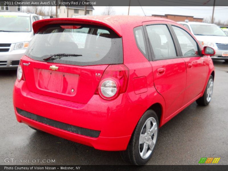 Victory Red / Charcoal 2011 Chevrolet Aveo Aveo5 LT