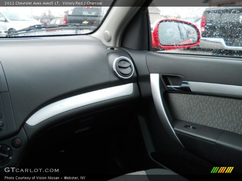 Victory Red / Charcoal 2011 Chevrolet Aveo Aveo5 LT