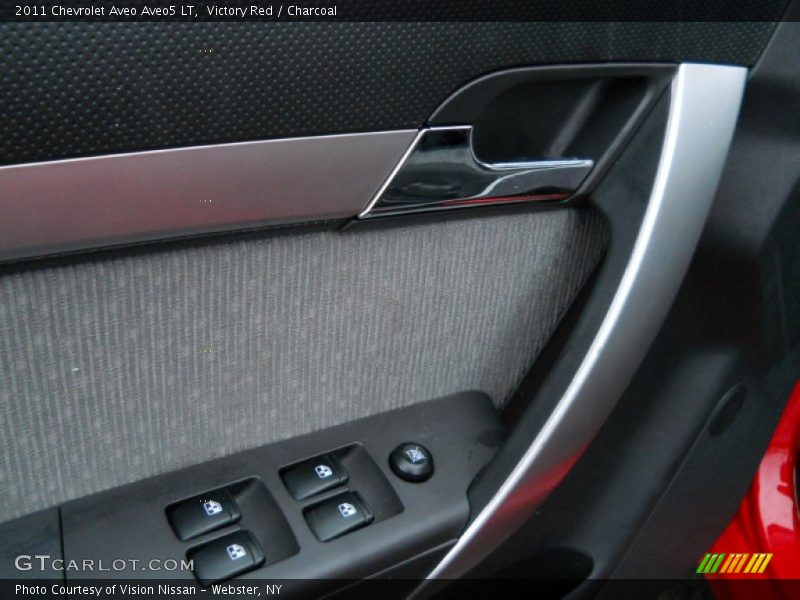 Victory Red / Charcoal 2011 Chevrolet Aveo Aveo5 LT