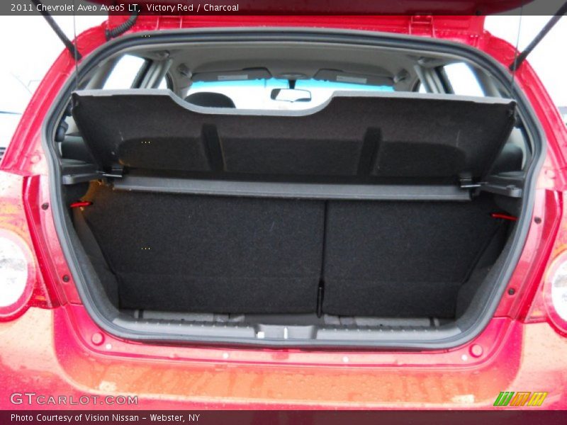 Victory Red / Charcoal 2011 Chevrolet Aveo Aveo5 LT