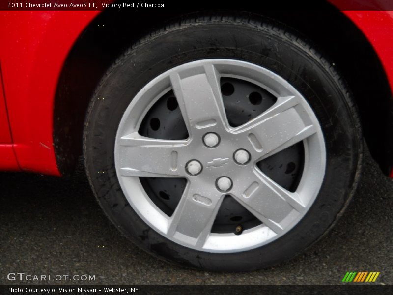 Victory Red / Charcoal 2011 Chevrolet Aveo Aveo5 LT