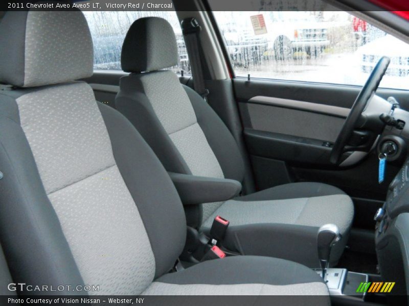 Victory Red / Charcoal 2011 Chevrolet Aveo Aveo5 LT