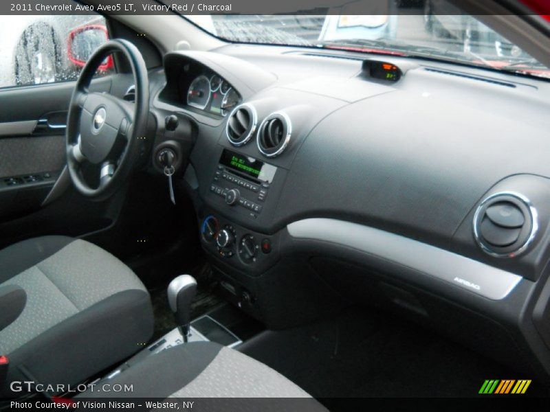 Victory Red / Charcoal 2011 Chevrolet Aveo Aveo5 LT