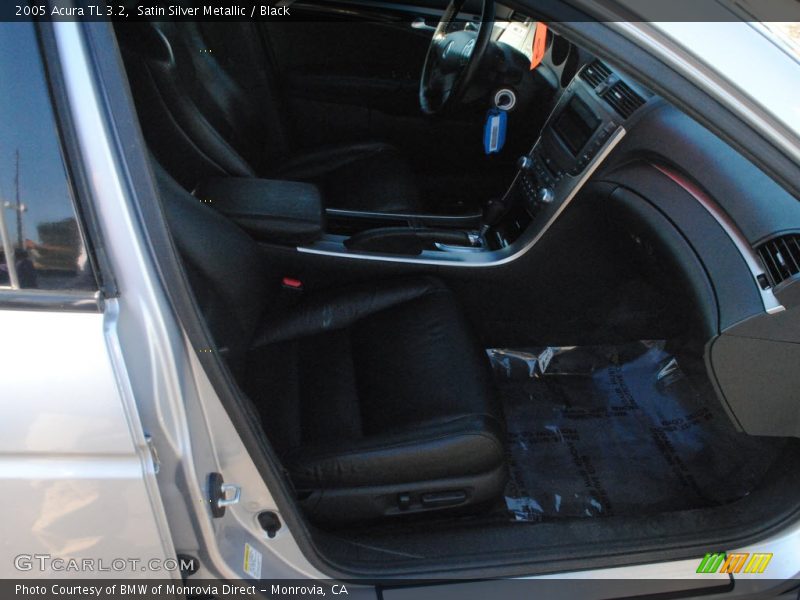 Satin Silver Metallic / Black 2005 Acura TL 3.2