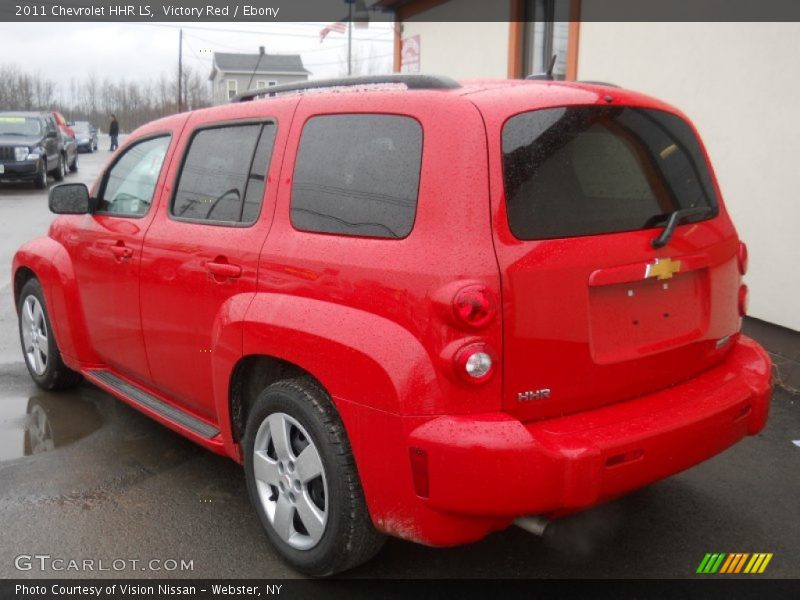 Victory Red / Ebony 2011 Chevrolet HHR LS