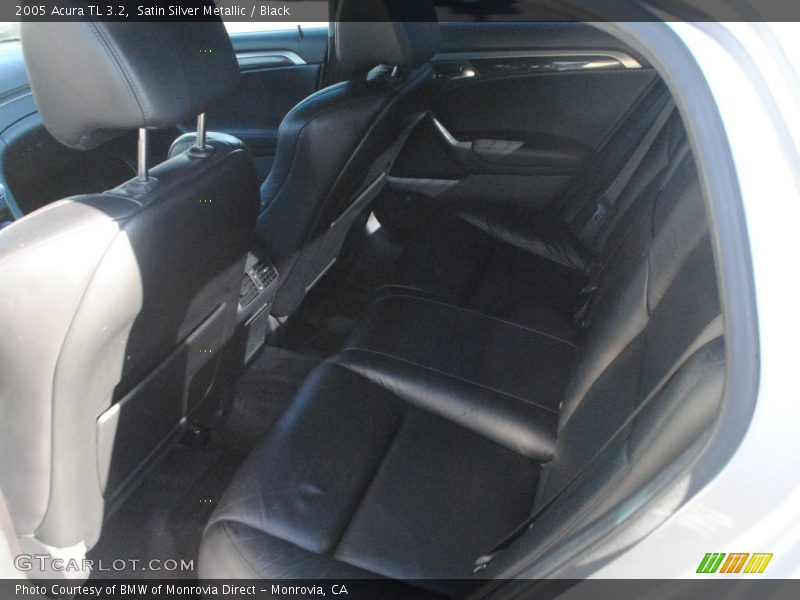 Satin Silver Metallic / Black 2005 Acura TL 3.2