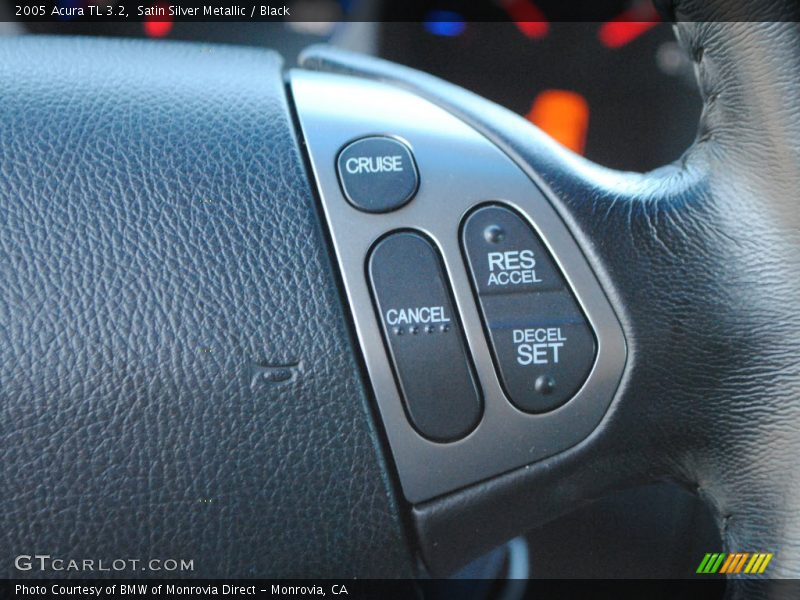 Satin Silver Metallic / Black 2005 Acura TL 3.2