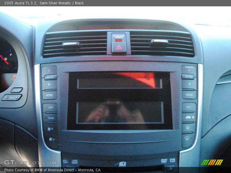 Satin Silver Metallic / Black 2005 Acura TL 3.2