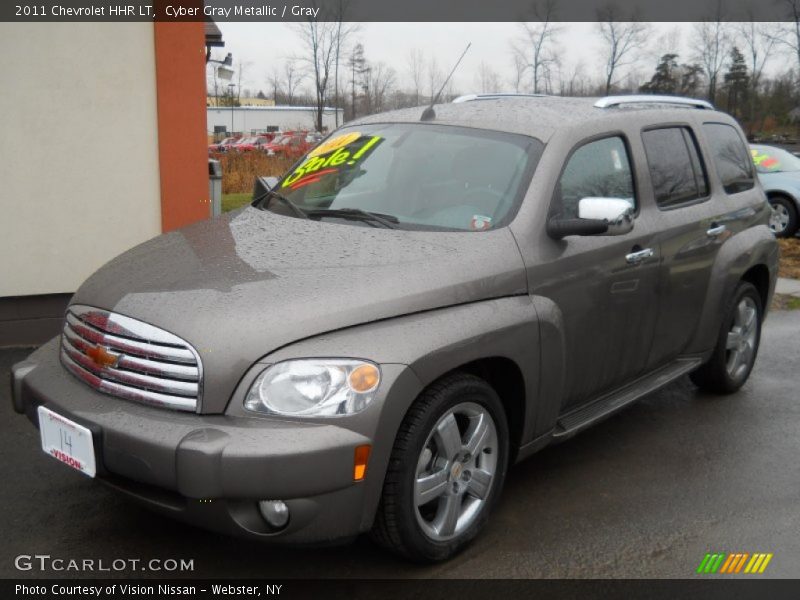 Cyber Gray Metallic / Gray 2011 Chevrolet HHR LT