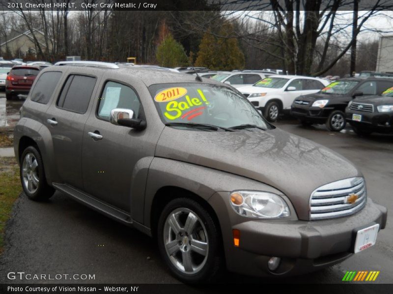 Cyber Gray Metallic / Gray 2011 Chevrolet HHR LT