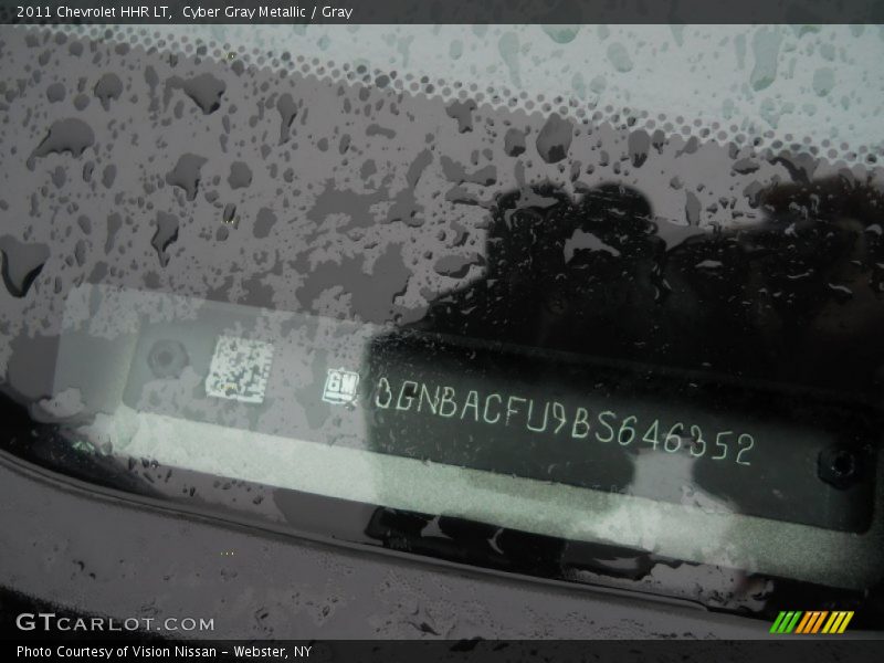 Cyber Gray Metallic / Gray 2011 Chevrolet HHR LT