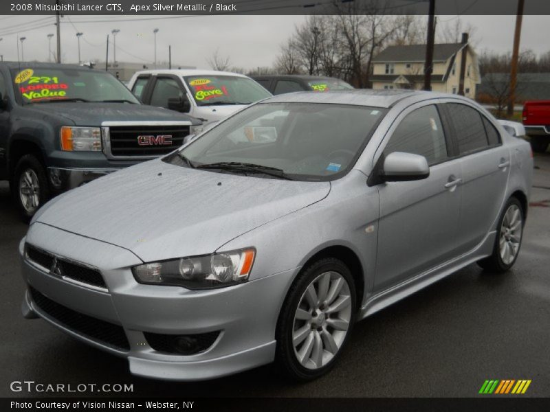 Front 3/4 View of 2008 Lancer GTS