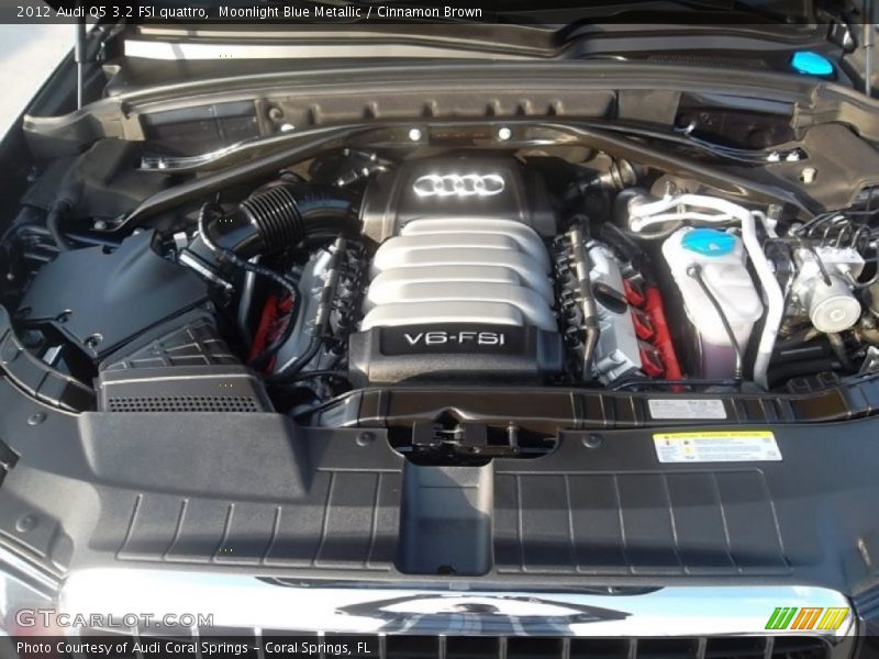  2012 Q5 3.2 FSI quattro Engine - 3.2 Liter FSI DOHC 24-Valve VVT V6