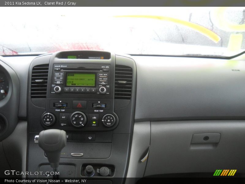 Claret Red / Gray 2011 Kia Sedona LX