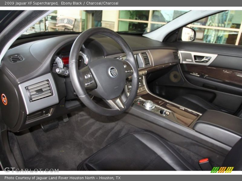  2009 XF Supercharged Charcoal/Charcoal Interior