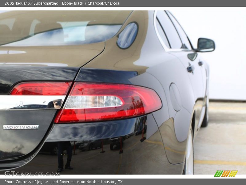 Ebony Black / Charcoal/Charcoal 2009 Jaguar XF Supercharged