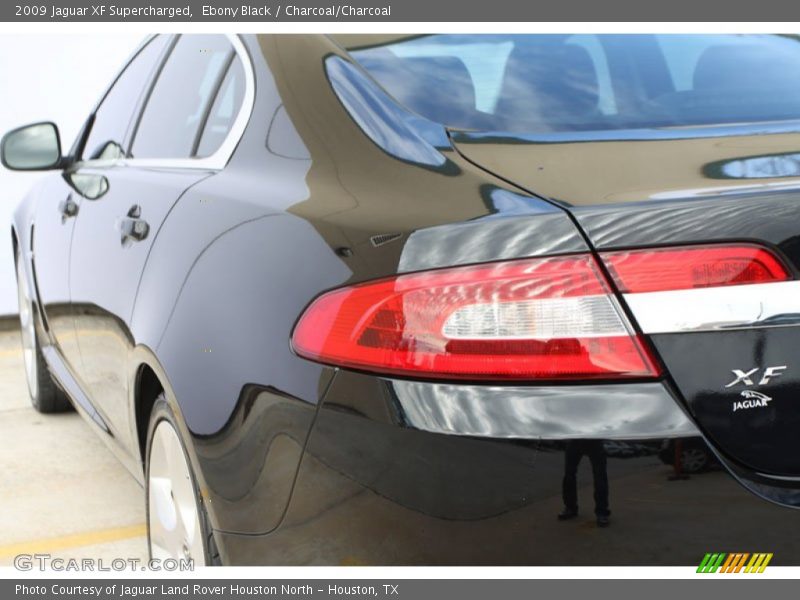 Ebony Black / Charcoal/Charcoal 2009 Jaguar XF Supercharged