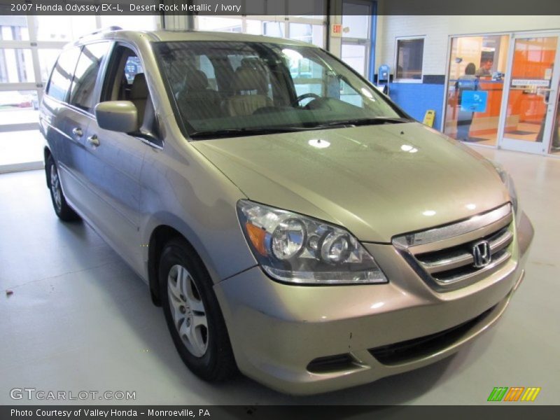 Desert Rock Metallic / Ivory 2007 Honda Odyssey EX-L