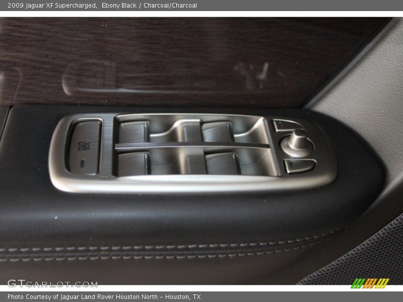 Ebony Black / Charcoal/Charcoal 2009 Jaguar XF Supercharged