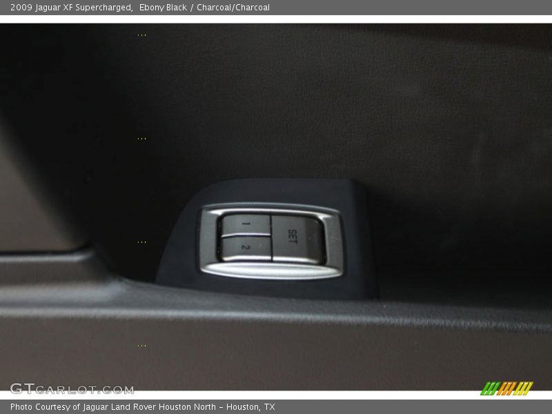 Ebony Black / Charcoal/Charcoal 2009 Jaguar XF Supercharged